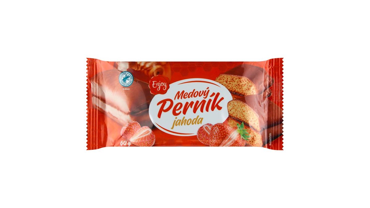 Enjoy Medový perník jahoda 60g