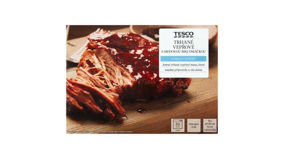 Tesco Trhané vepřové s medovou BBQ omáčkou 400g