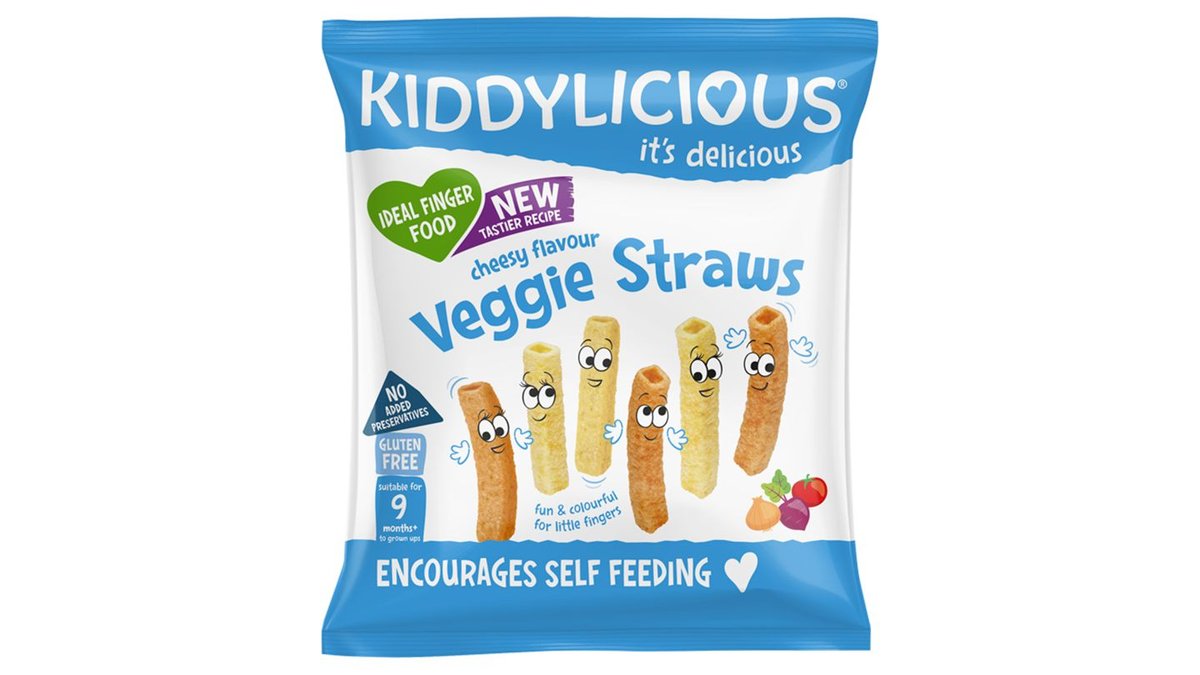Kiddylicious Tyčinky se sýrovou příchutí 12g