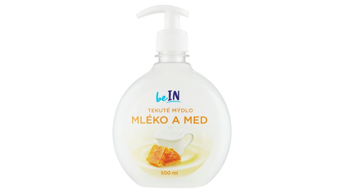 Tekuté mýdlo mléko a med beIn 500ml