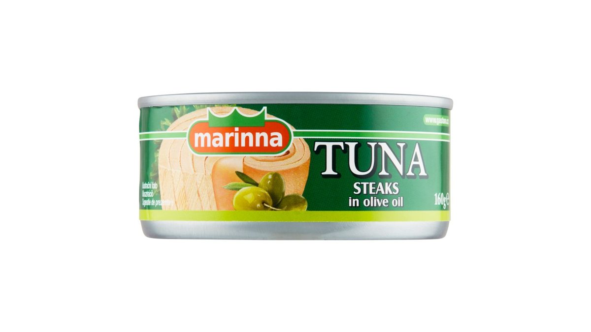 marinna Tuňák celý v olivovém oleji a nálevu 160g
