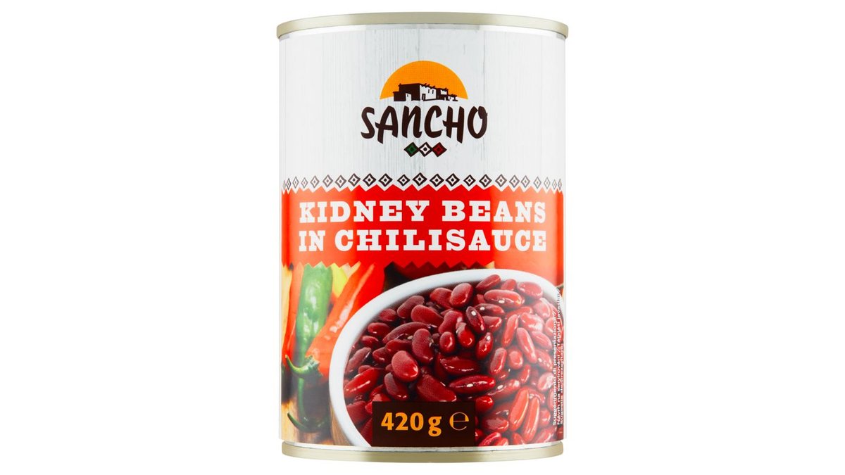 Sancho Červené fazole v chilli omáčce 420g