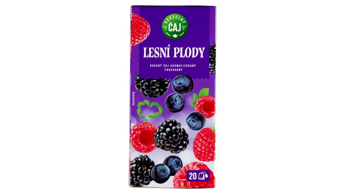 Kouzelný čaj Lesní plody ovocný čaj aromatizovaný porcovaný 20 x 2g (40g)