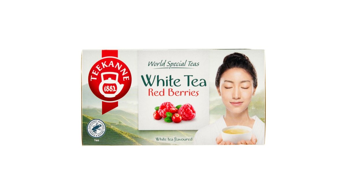 Teekanne World Special Teas White Tea Red Berries bílý čaj 20 x 1,25g (25g)
