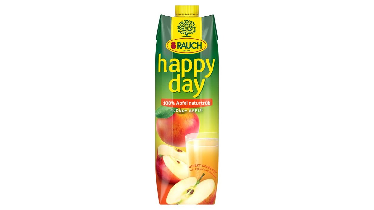 Náhled kategorie Rauch Happy Day 100% jablečná šťáva přírodně hustá 1l