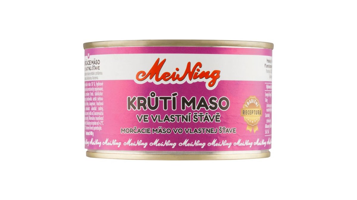 Mei Ning Krůtí maso ve vlastní šťávě 400g