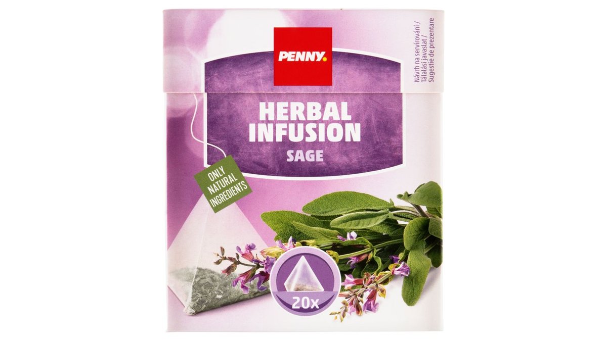 Penny Herbal Infusion šalvěj lékařská 20 x 2g (40g)