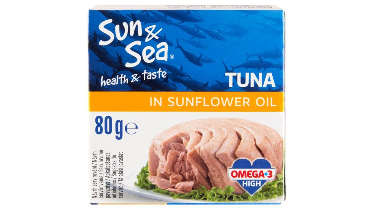Sun & Sea Tuňák ve slunečnicovém oleji 80g