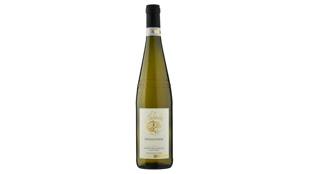 Habánské Sklepy Sauvignon jakostní víno odrůdové suché bílé 0,75l