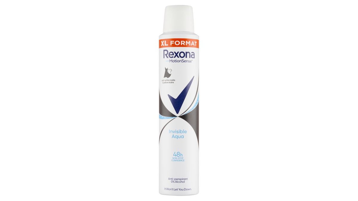 Rexona Invisible Aqua antiperspirant sprej 200ml