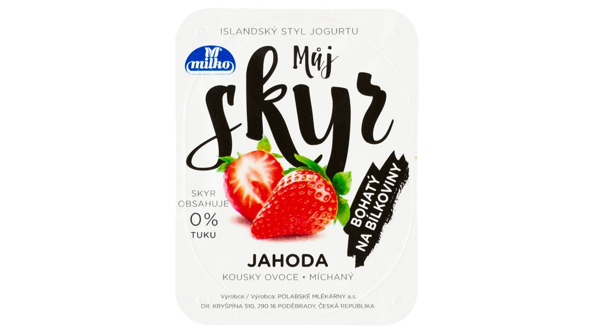 Milko Můj Skyr jahoda 130g