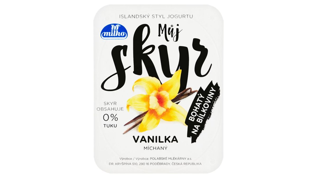 Milko Můj skyr vanilka 130g