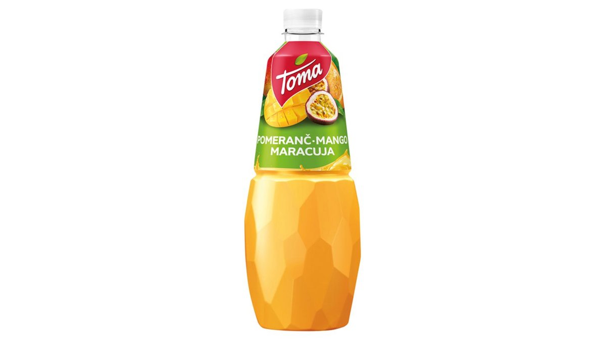 Toma Pomeranč maracuja mango 1l