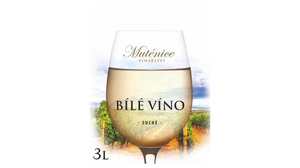 Vinařství Mutěnice Bílé víno suché 3l