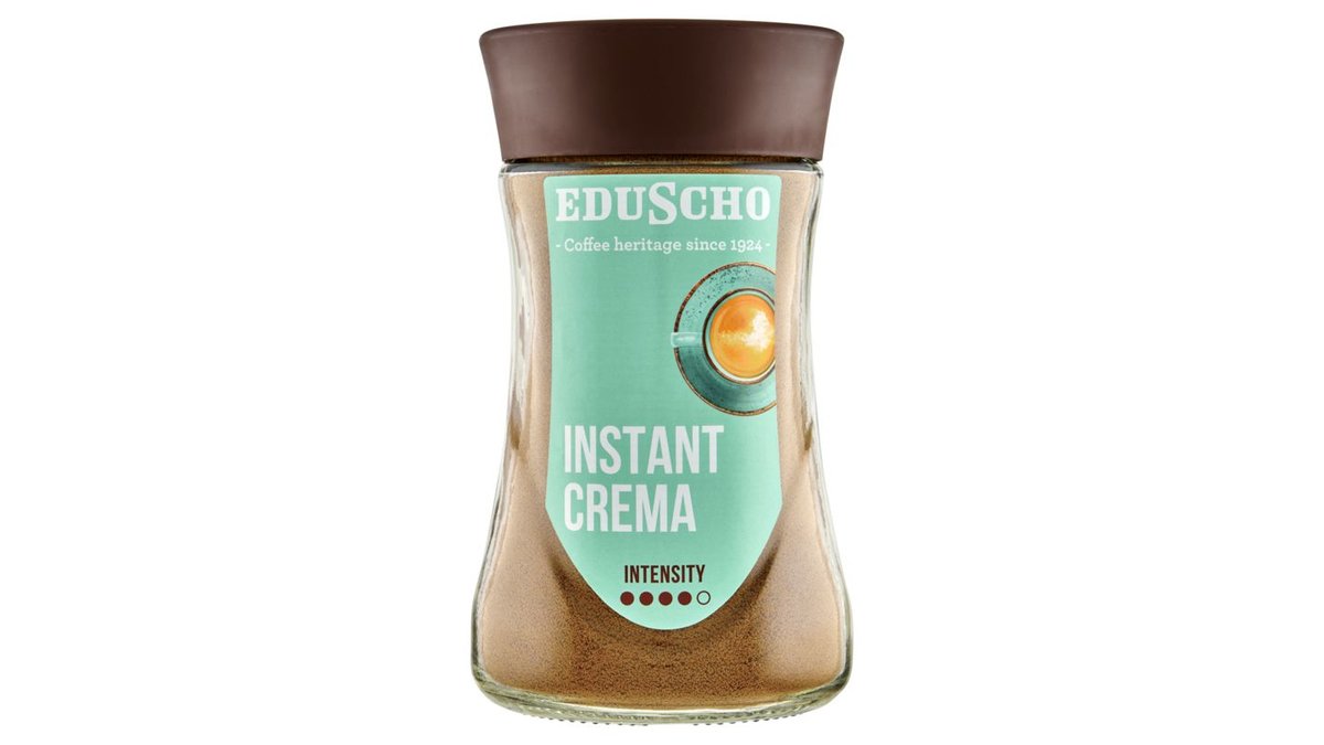 Eduscho Instant Crema instantní 100% káva 180g