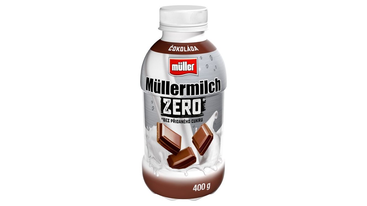Müller Müllermilch Zero Mléčný nápoj čokoláda, 400 g