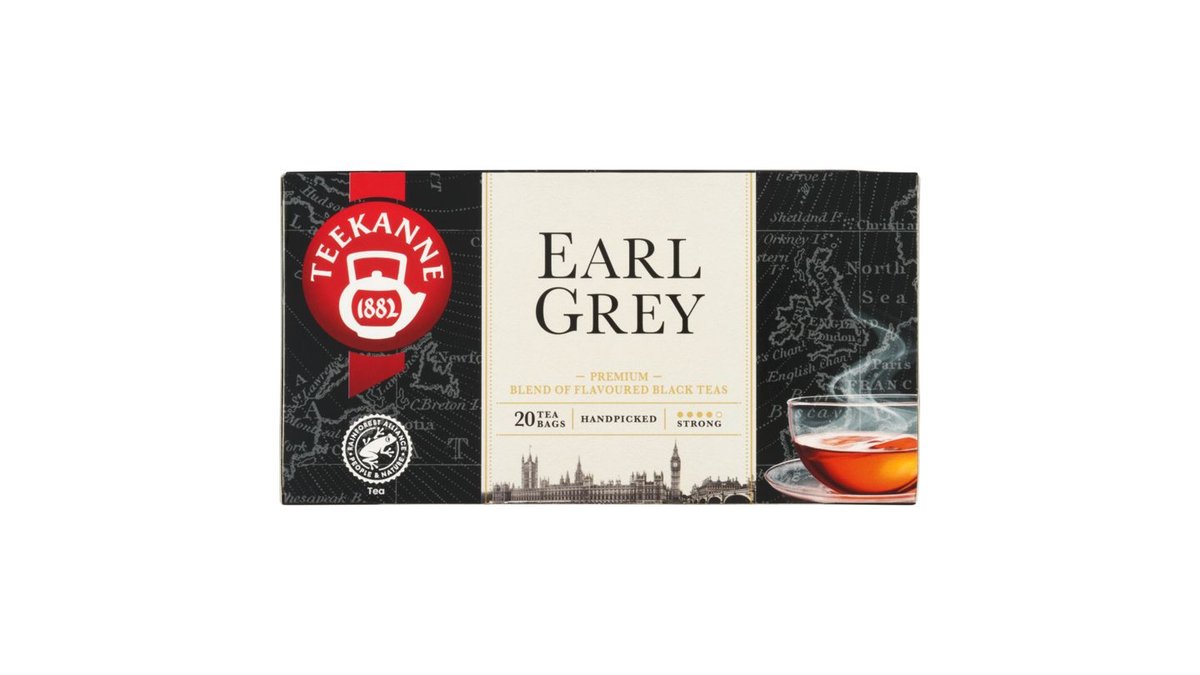 Teekanne Earl Grey černý čaj aromatizovaný 20 x 1,65g (33g)