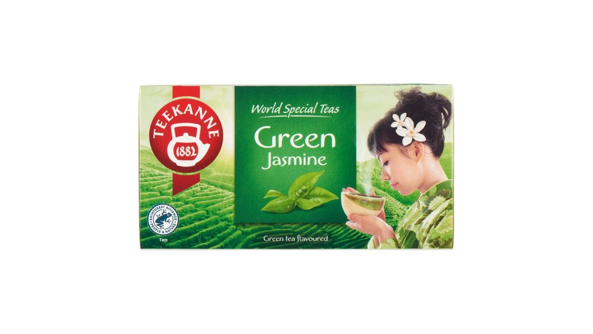 Teekanne World Special Teas Zelený čaj aromatizovaný s příchutí jasmínu 20 x 1,75g (35g)