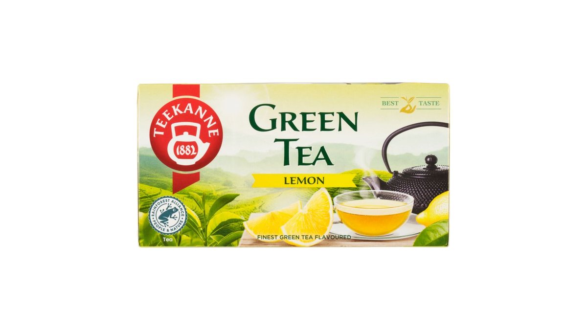 Teekanne Zelený čaj aromatizovaný s příchutí citrónu 20 x 1,75g (35g)