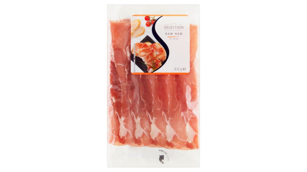 Selection Raw Ham 80g