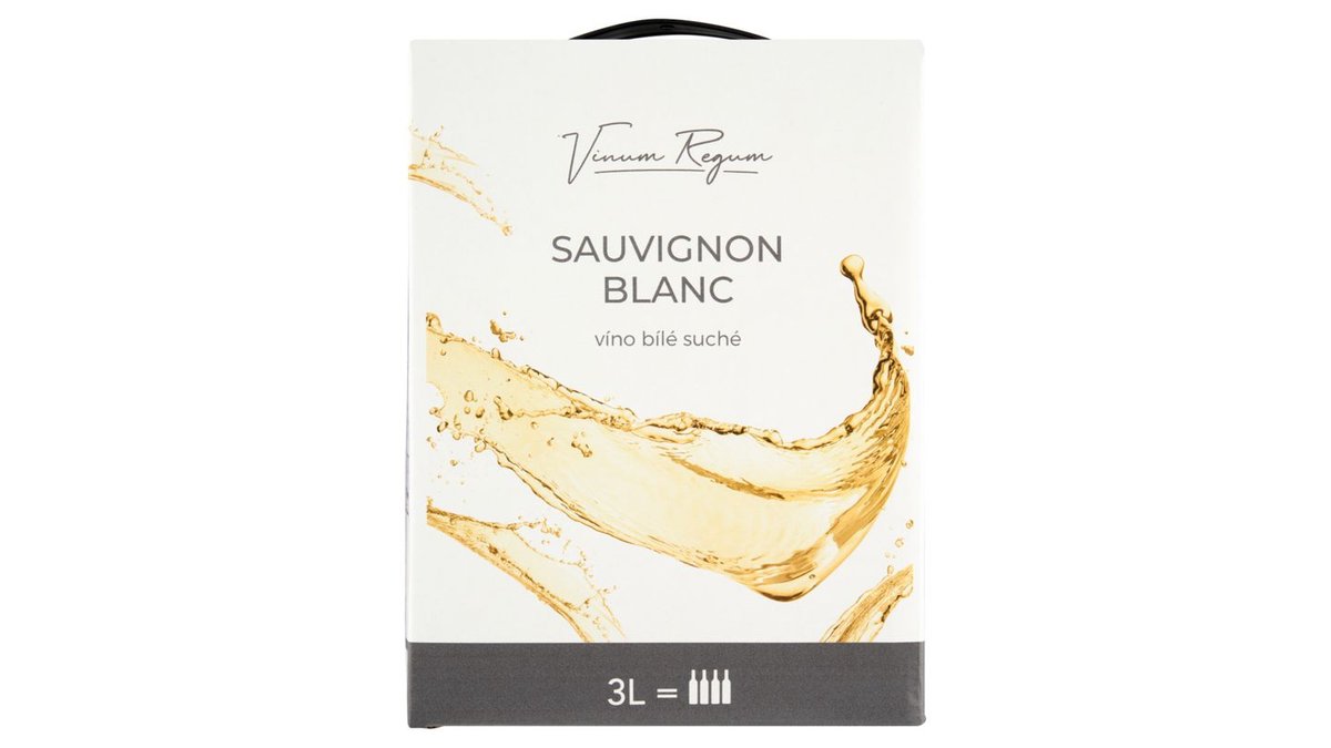 Vinum Regum Sauvignon Blanc víno bílé suché 3l
