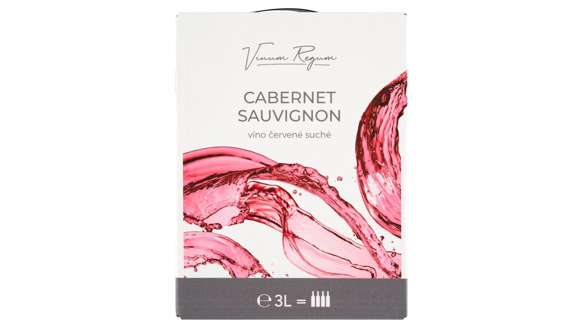 Vinum Regum Cabernet Sauvignon víno červené suché 3l