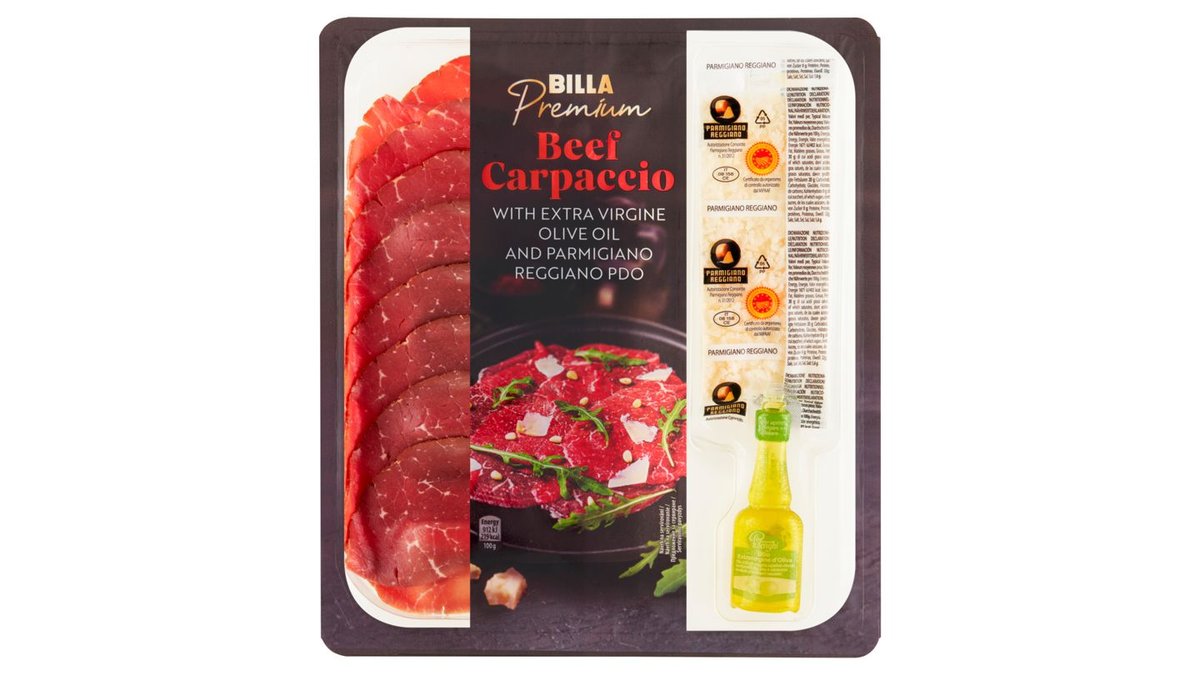BILLA PR.CARPACCIO PARM.A OL.OLEJEM 100G