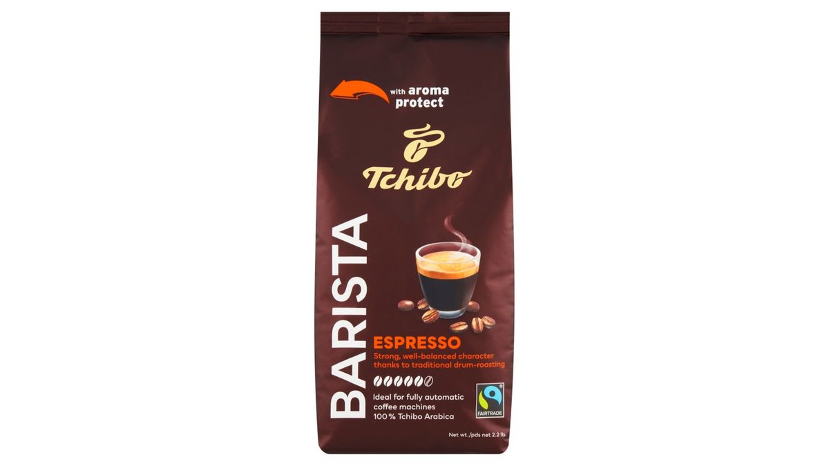 Tchibo Barista Espresso pražená zrnková káva 1000g
