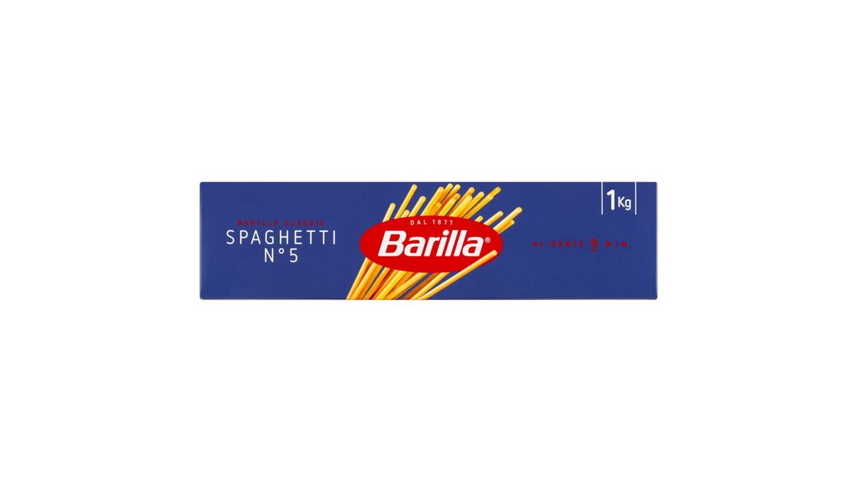 Barilla Spaghetti semolinové těstoviny sušené 1000g