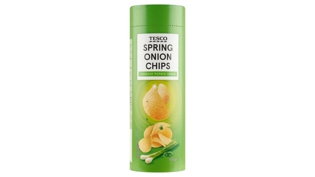 Tesco Bramborový snack s příchutí cibule 100g