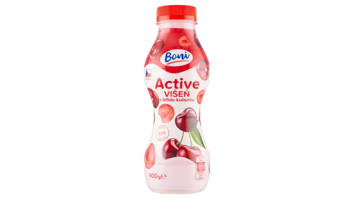 Boni Active višeň s bifido kulturou 400g