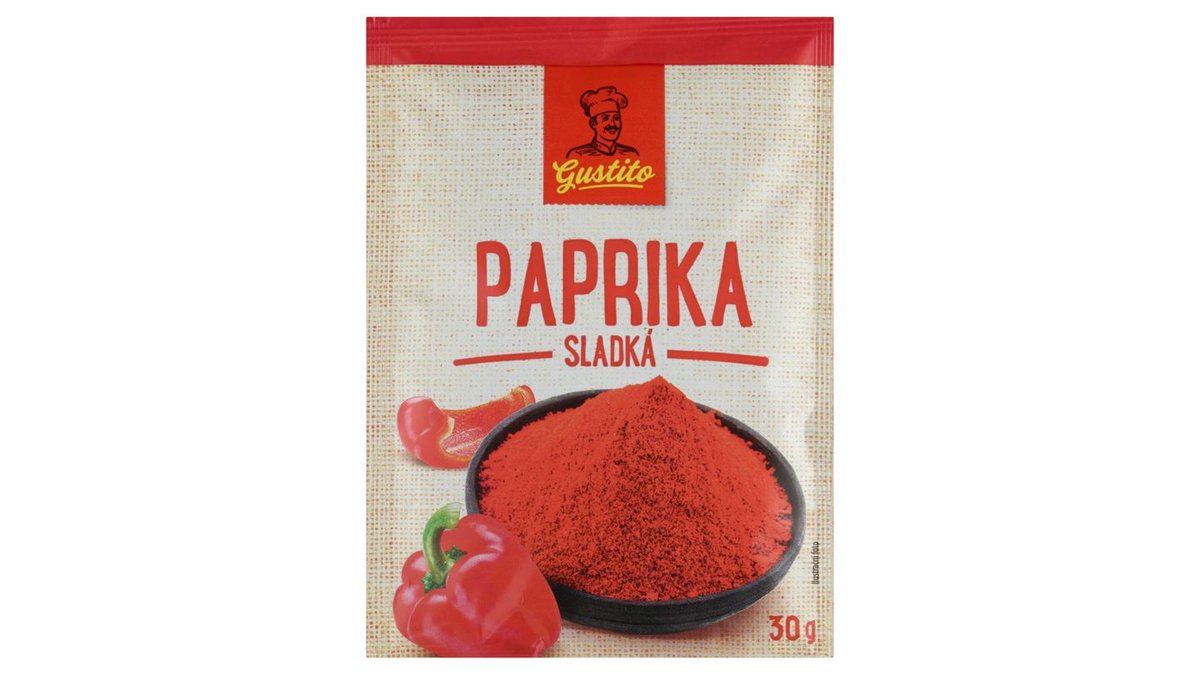 Gustito Paprika sladká 30g