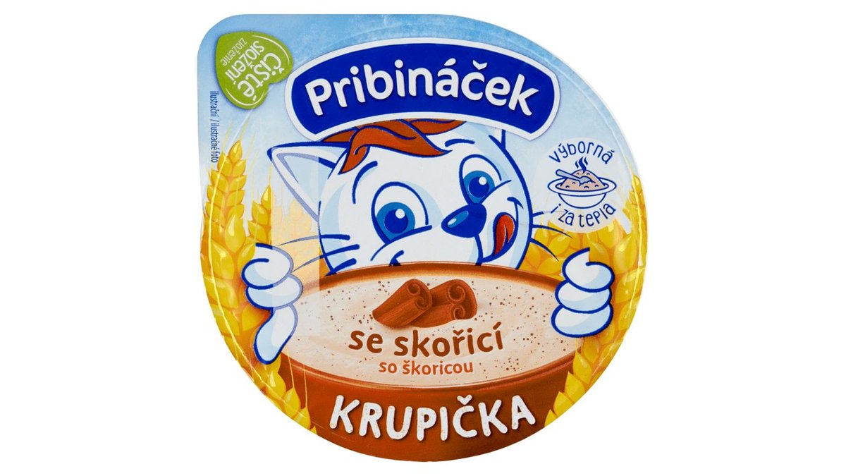 Pribináček Krupička se skořicí 140g