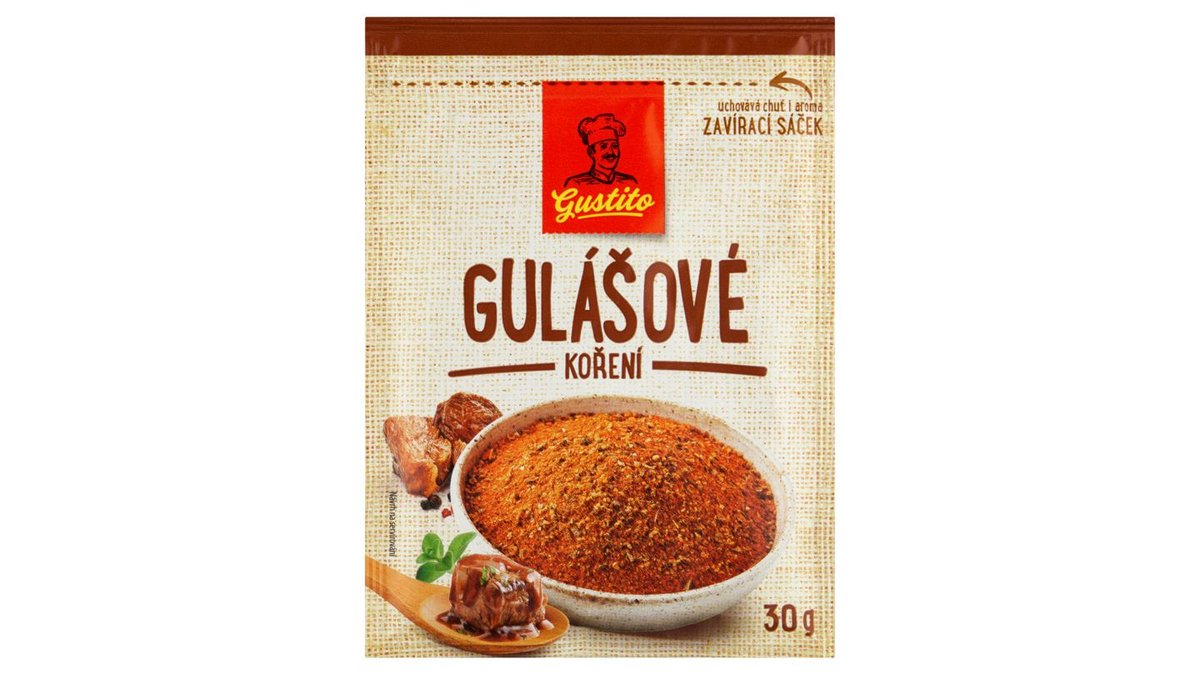Gustito Gulášové koření 30g
