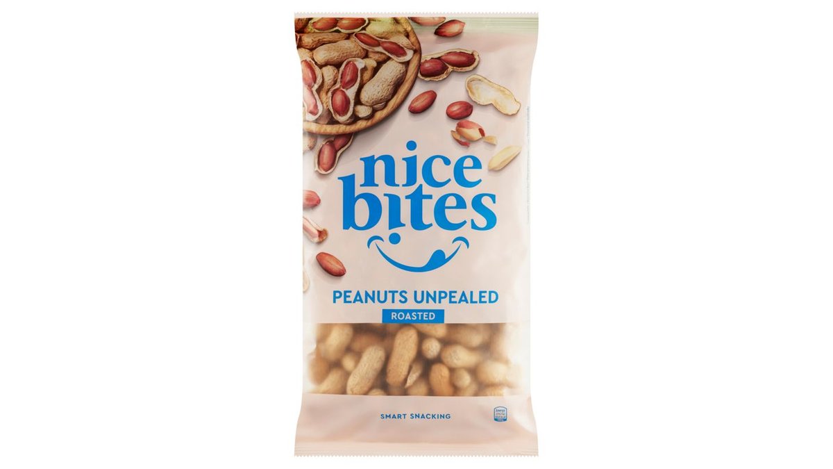 Nice Bites Arašídy neloupané pražené 400g