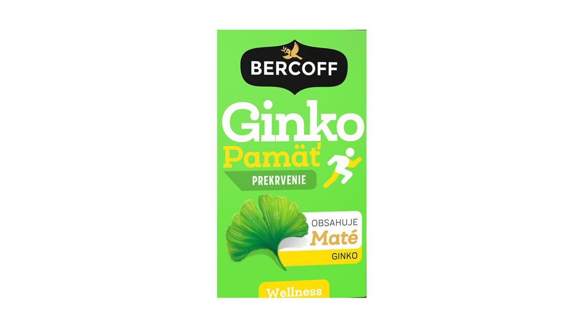 Bercoff Ginko pamět a prokrvení 20 x 1,5g (30g)