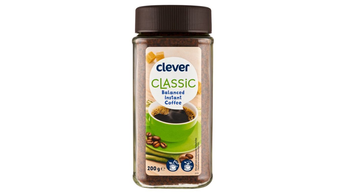 clever Classic instantní káva 200g