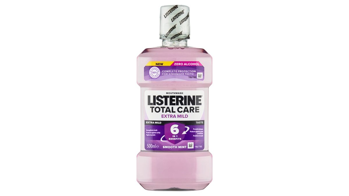 Listerine Total Care Extra Mild ústní voda 500ml