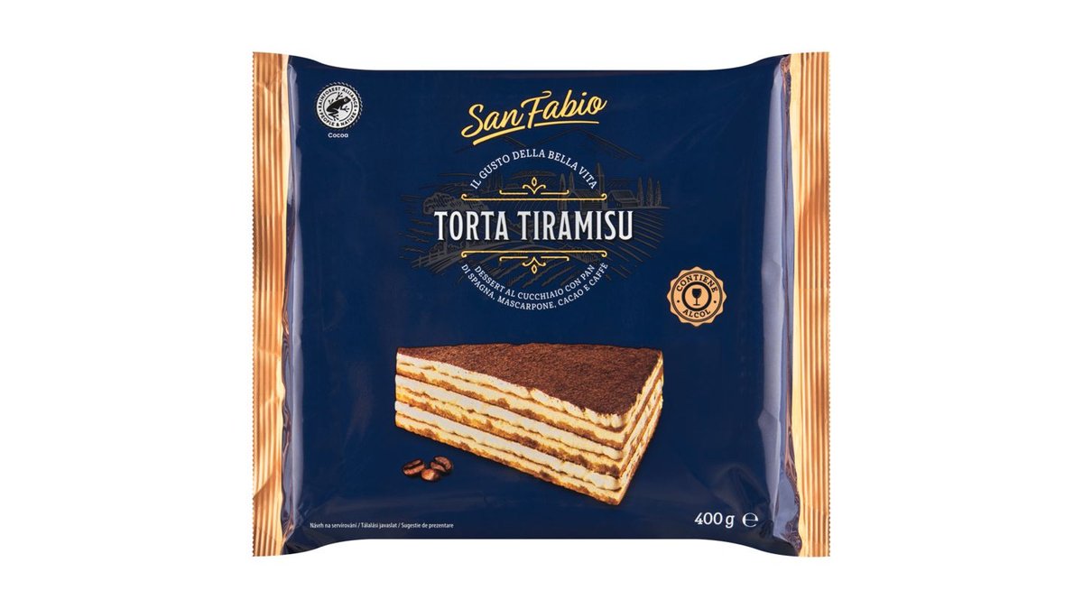 San Fabio Torta tiramisu 400g