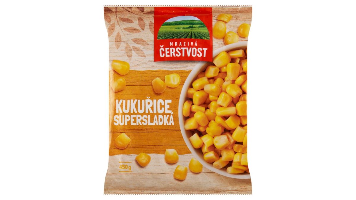 Mrazivá čerstvost Kukuřice supersladká 450g