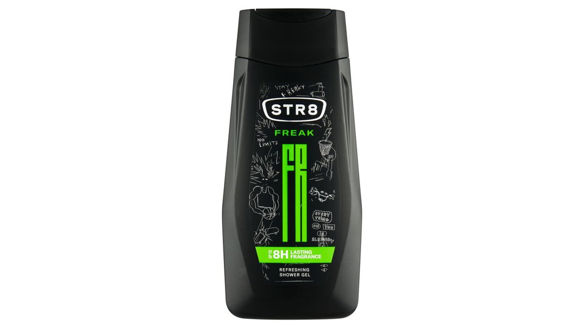 STR8 Freak osvěžující sprchový gel 250ml