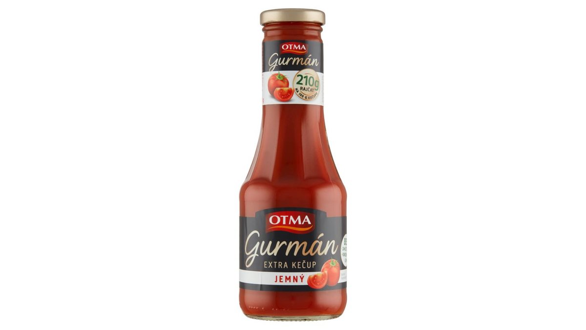 Otma Gurmán Extra kečup jemný 520g