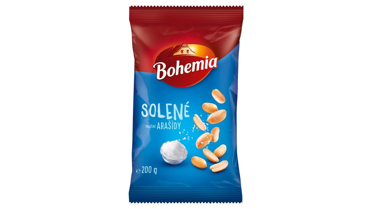 Bohemia Solené pražené arašídy 200g