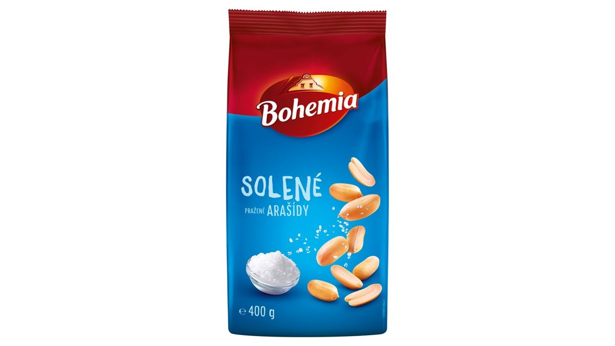 Bohemia Solené pražené arašídy 400g