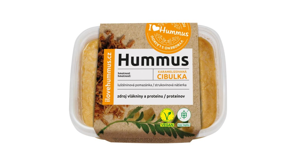 I love Hummus - karamelizovaná cibulka, 150 g