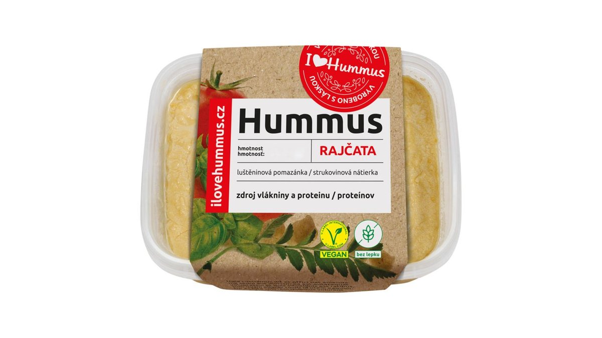 I love Hummus - s rajčaty, 150 g