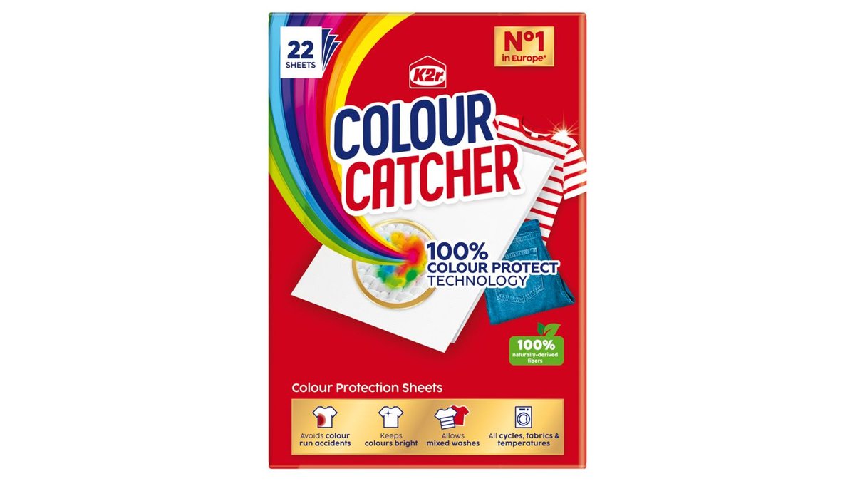 K2r Color Catcher ubrousek pro praní prádla 22 ks