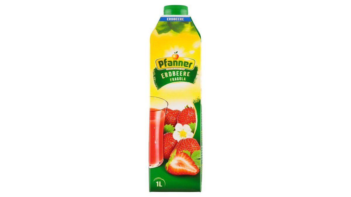Pfanner Jahodovo-jablečný nápoj 1l