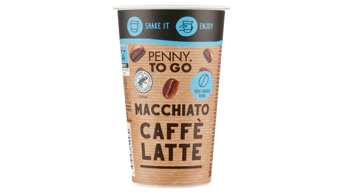 Penny To Go Macchiato Caffé Latte 250ml