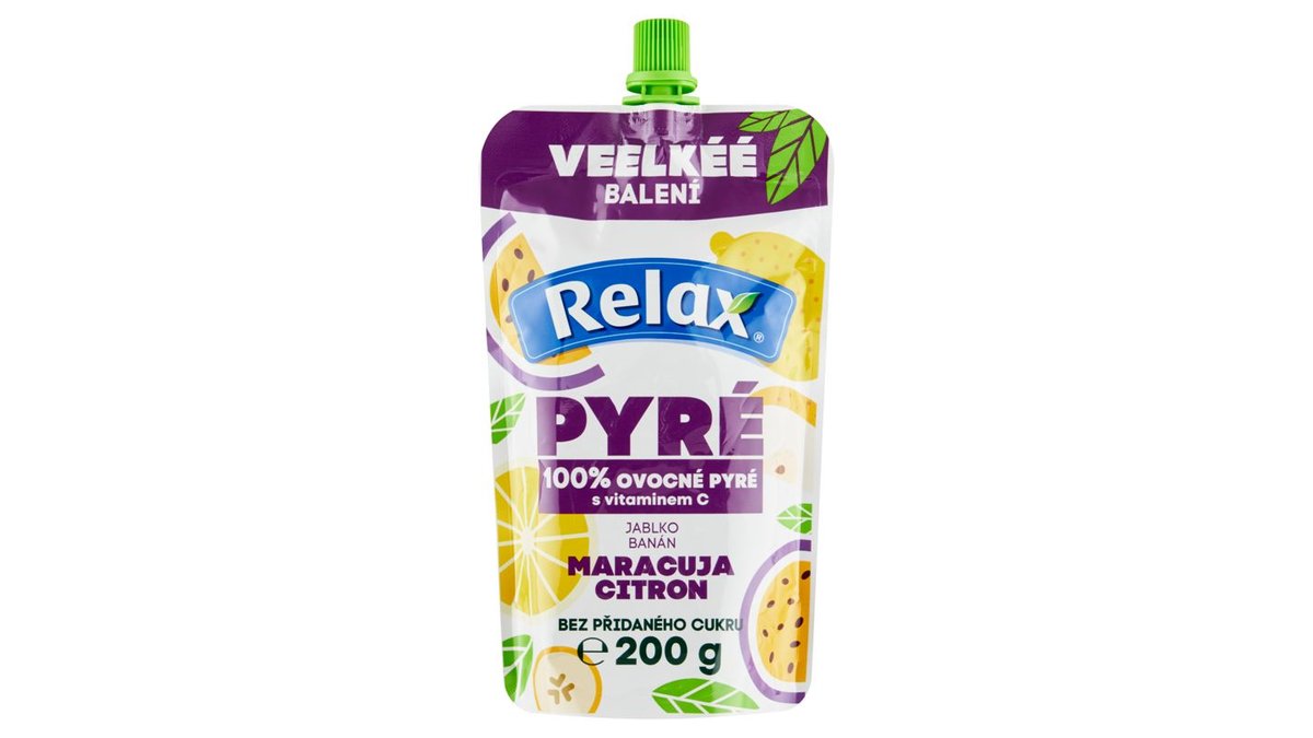 RELAX 100% PYRÉ MARACUJA A CITRON